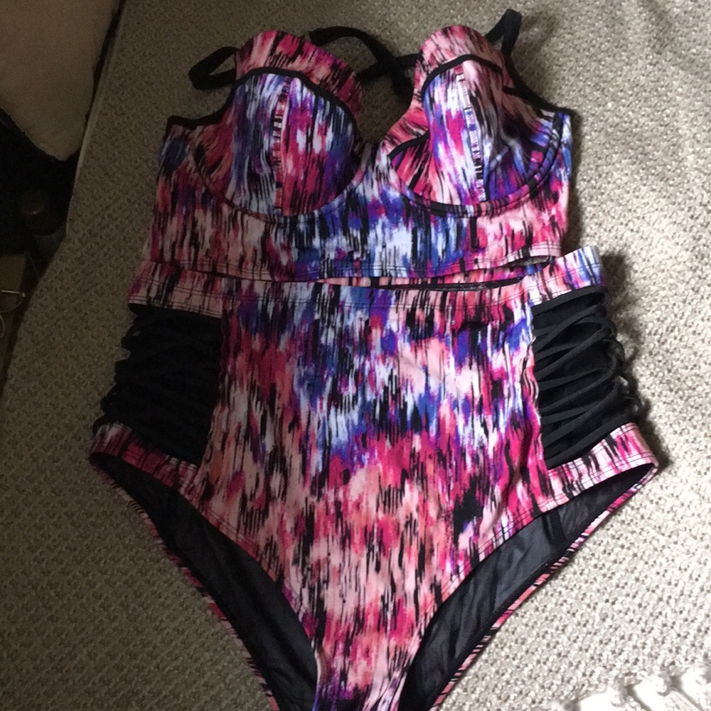 Sexy,Torrid two-piece swimsuit